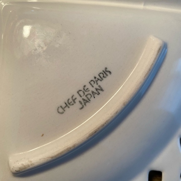 EUC VTG RETICULATED PORCELAIN 4 SECTION SERVING DISH IN PASTEL COLOURS - Picture 6 of 8